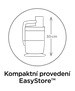 Kompaktní provedení EasyStore™